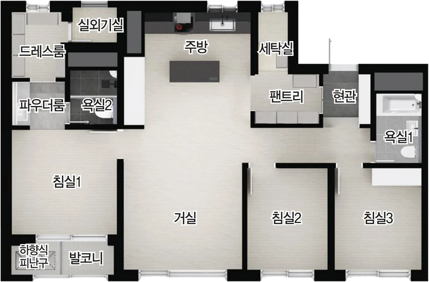 74A 평면